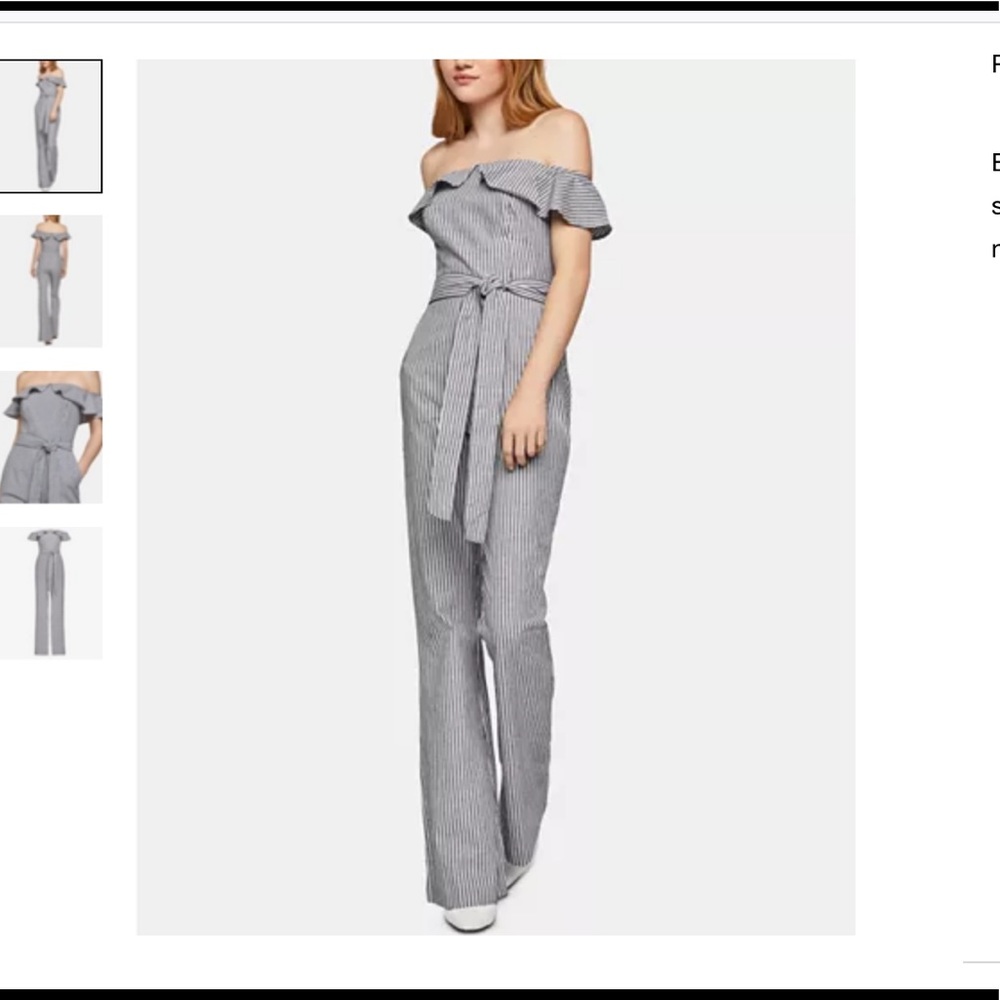 BCBG jumpsuit with tie belt. Size 4